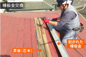 棟板金交換