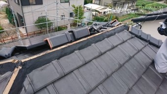 鳥の巣撤去工事