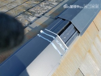 棟板金 台風被害