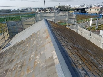 棟板金 台風被害