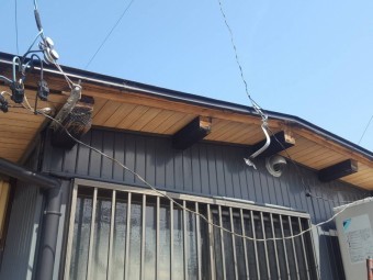 破風工事