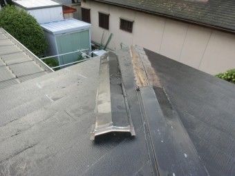 棟板金飛散