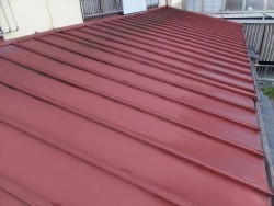 板金屋根 葺き替え工事