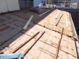 板金屋根 葺き替え工事