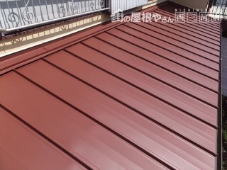 板金屋根葺き替え工事 ガルバリウム鋼板