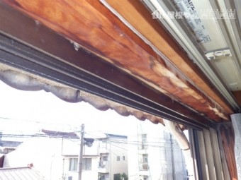 瓦棒屋根雨漏れ