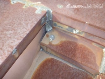 瓦棒屋根雨漏れ