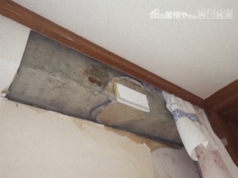 ビル屋上雨漏れ