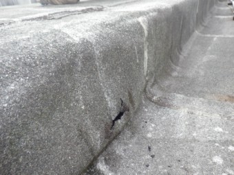 ビル屋上雨漏れ