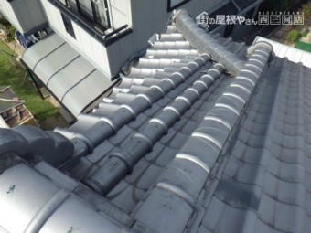 入母屋漆喰補修