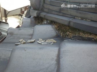 入母屋漆喰補修