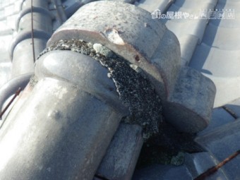 漆喰・鉄筋棒劣化