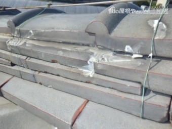 日本瓦ズレと漆喰劣化