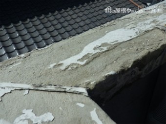 ベランダ笠木劣化