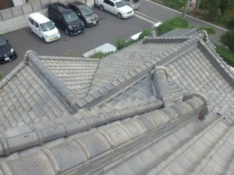 瓦補修