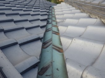 谷板金雨漏れ