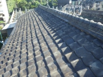 古瓦劣化