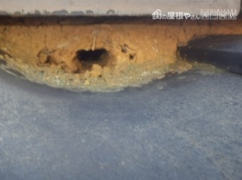 古瓦劣化