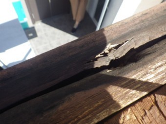 カーポート台風被害