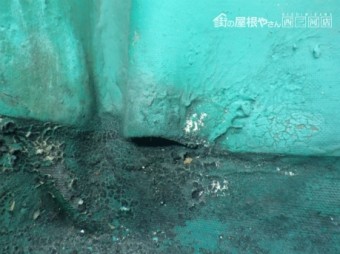 シート防水劣化