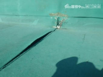 シート防水劣化
