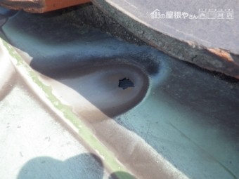 谷板金雨漏れ