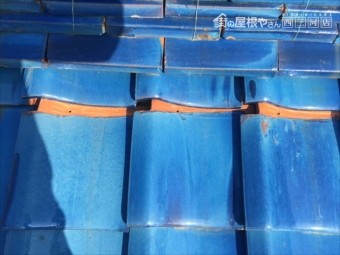 屋根の点検 瓦の凍て