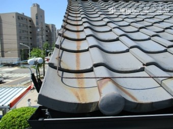 漆喰・鉄筋棒劣化