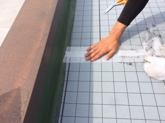 ウレタン防水施工