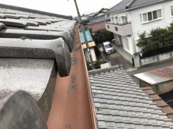 屋根漆喰工事