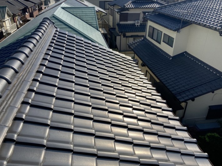 屋根点検 全体