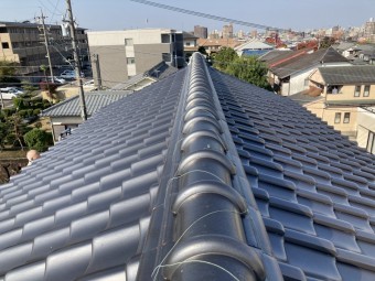 屋根点検 棟