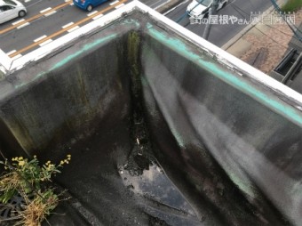 塩ビシート防水劣化