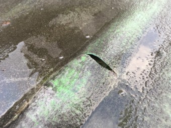 塩ビシート防水劣化