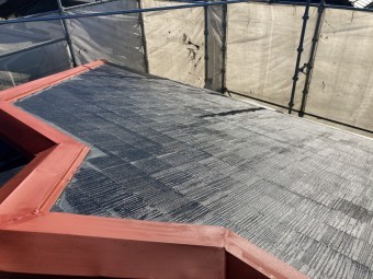 屋根塗装工事 下塗り