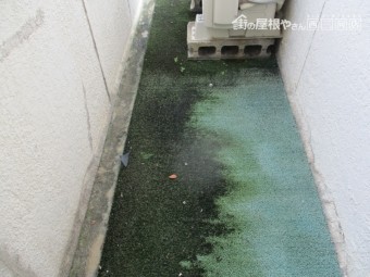 モルタルベランダ