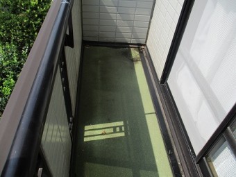 ベランダ点検