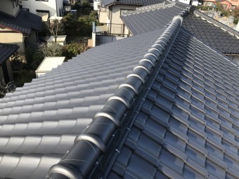 瓦屋根点検