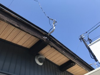 破風工事