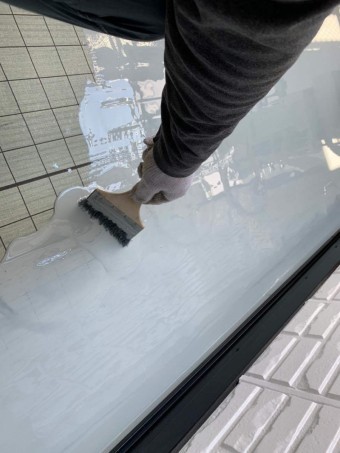 防水工事 防水層塗布