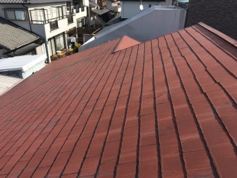屋根塗装 割れ 褪色 点検