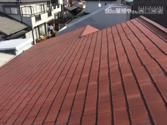 屋根塗装 割れ 褪色 点検