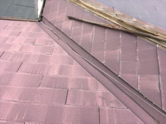 屋根工事 重ね葺き カバー工法 スーパーガルテクトフッ素