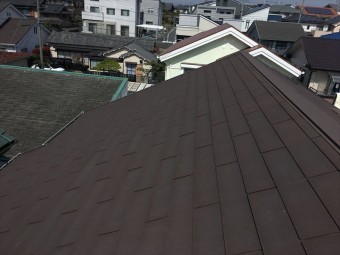 屋根 スレート 色褪せ 釘浮き 見積依頼 塗装 塗り替え