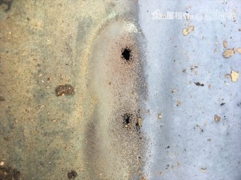 瓦屋根の点検