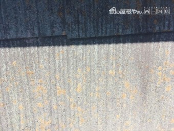 スレート屋根 褪色 カビ カバー工法