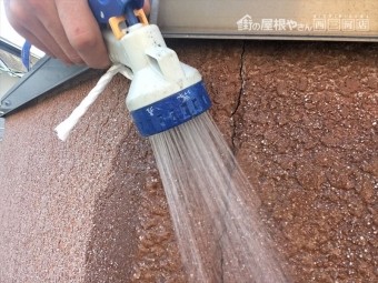 散水試験 雨漏り ジョイント 繋ぎ目