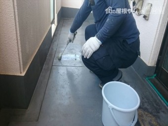 防水 トップコート 劣化 塗り替え