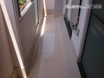防水 トップコート 劣化 塗り替え