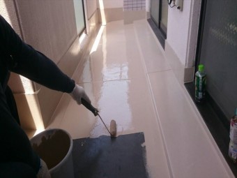 防水 トップコート 劣化 塗り替え